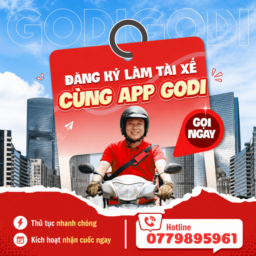 Đăng Ký Làm Tài Xế Godi