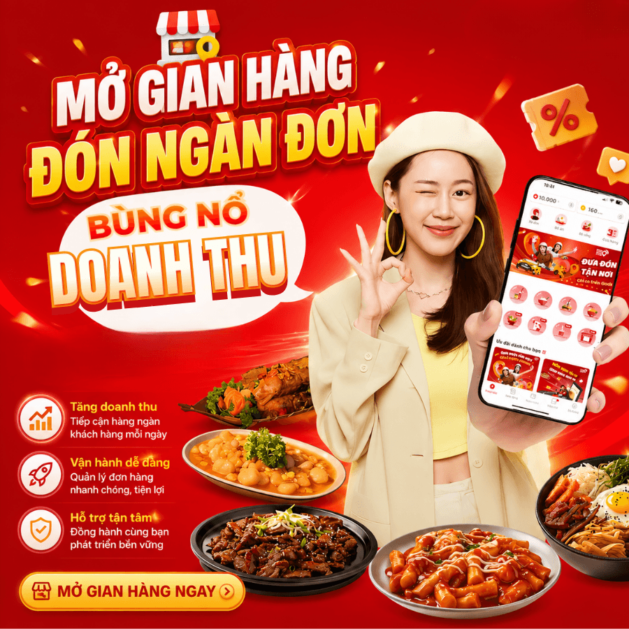 Mở Quán Trên Godi Food