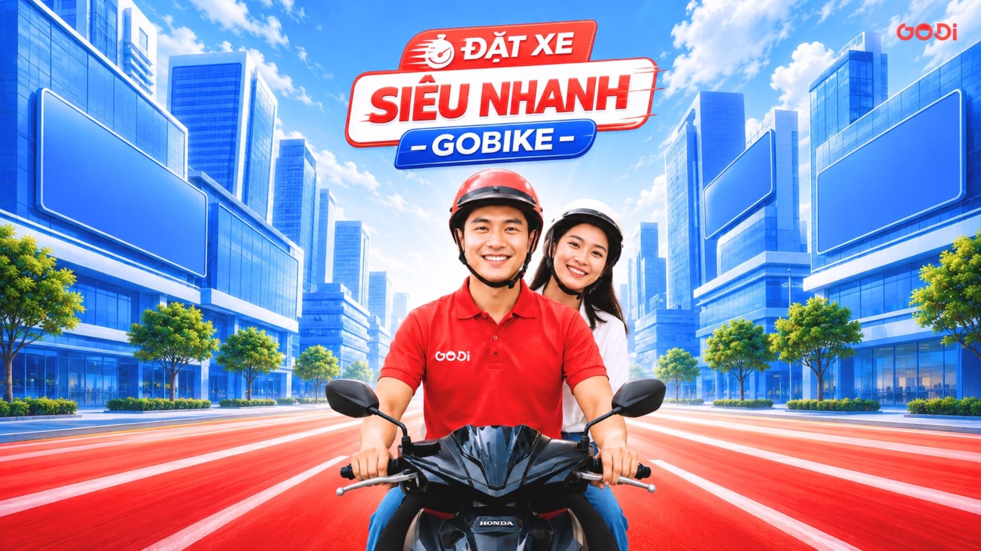 Hành khách GODI mở cửa xe
