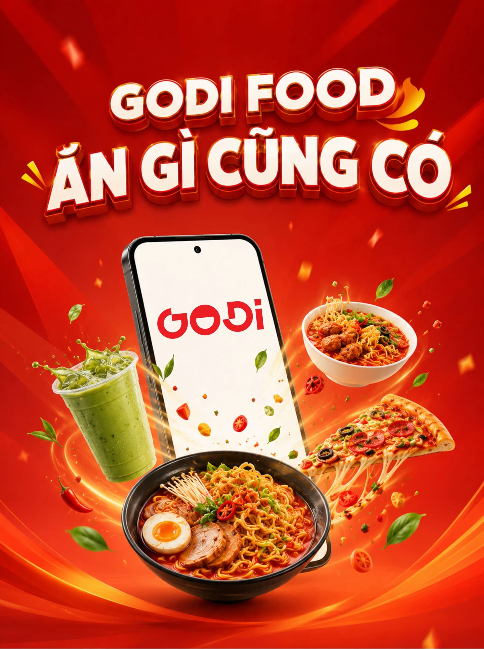 Bữa ăn GoFood từ các nhà hàng đối tác